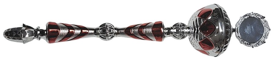 Scepter 2766 Rood-Zilver LAATSTE 3 OP=OP!!